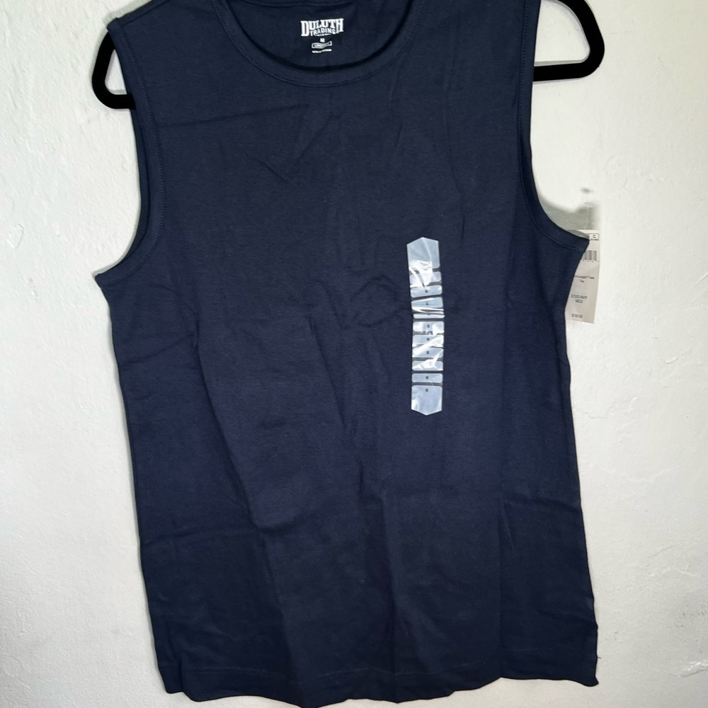 Duluth Trading Co Navy Sleeveless Top